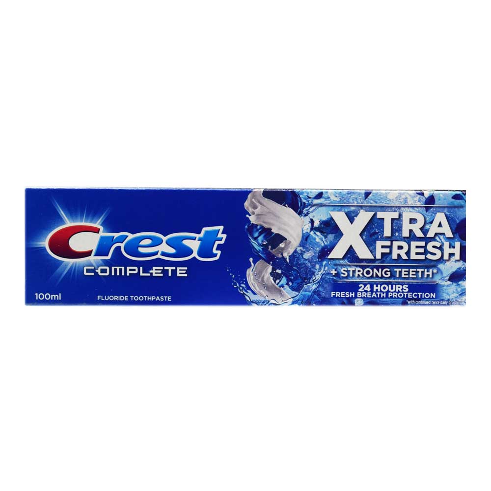 خمیر دندان CREST اصلی آلمان مدل Xtra Fresh حجم 100 میلی لیتر