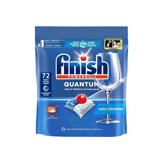 قرص ماشين ظرفشويی كوانتوم QUANTOM بسته 72 عددی