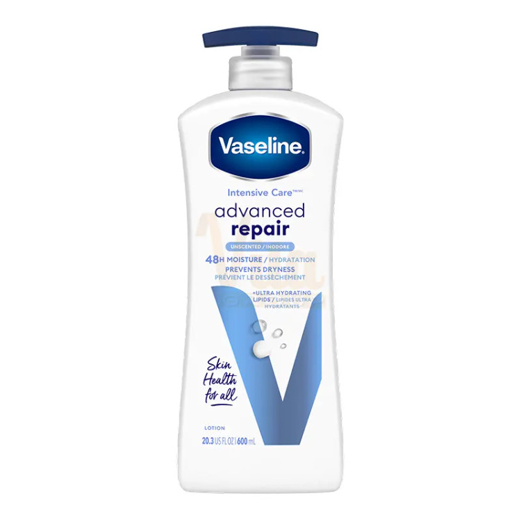 لوسیون وازلین پمپی Advanced Repair حجم 600 میل