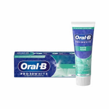 خمیر دندان اورال بی مدل Pro 3D White حجم ۷۵ میل