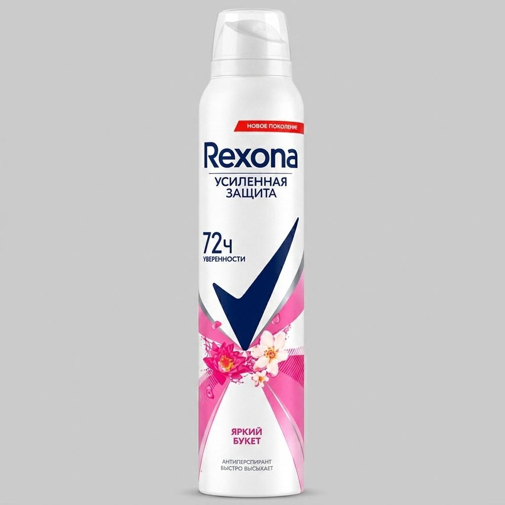 اسپری ضد تعریق 72 ساعته زنانه رکسونا رایحه پودر خشک Rexona powder dry حجم 200 میلی لیتر
